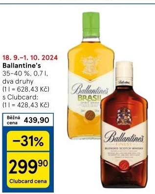 Whisky Ballantine'