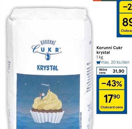 Cukr krystal Korunní