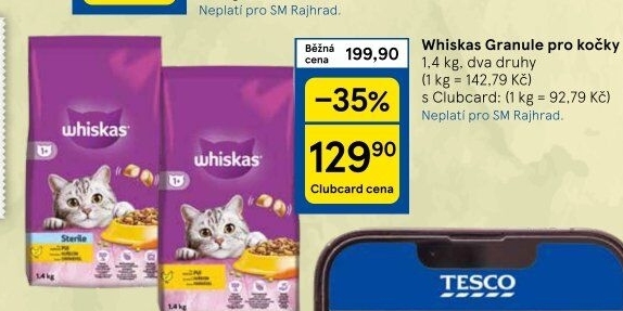 Granule pro kočky Whiskas