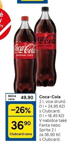 Limonáda Coca Cola
