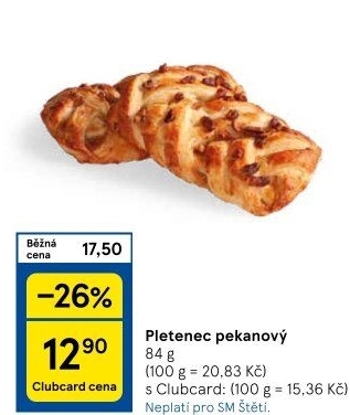 Pletenec plněný