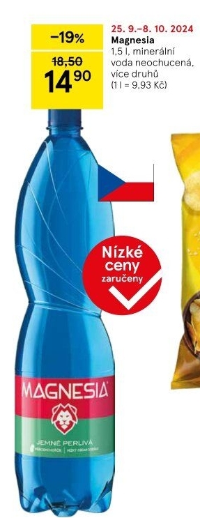 Přírodní voda Magnesia