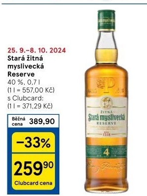 Stará žitná myslivecká Reservé