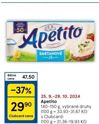 Sýr tavený Apetito