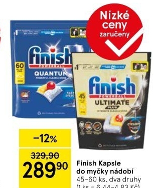 Tablety do myčky Finish