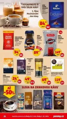 akční leták Penny Market 25.9.2024-2.10.2024