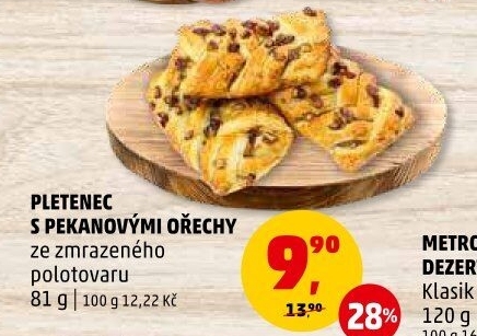Pletenec plněný