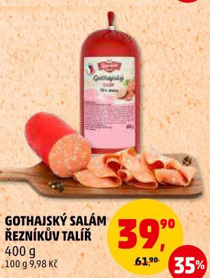 Salám Gothaj Řezníkův talíř