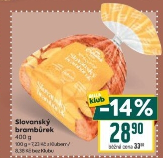 Chléb Slovanský brambůrek Odkolek
