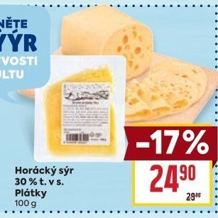 Horácký sýr 30%