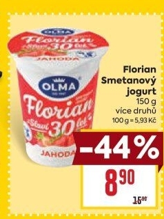 Jogurt smetanový Florian Olma