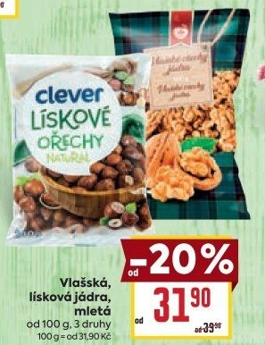 Lískové ořechy