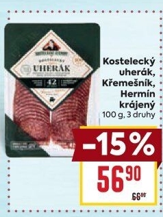 Salám Uherák kostelecký Kostelecké uzeniny