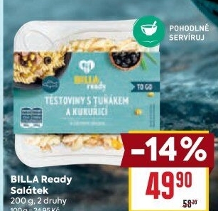 Saláty Ready Billa