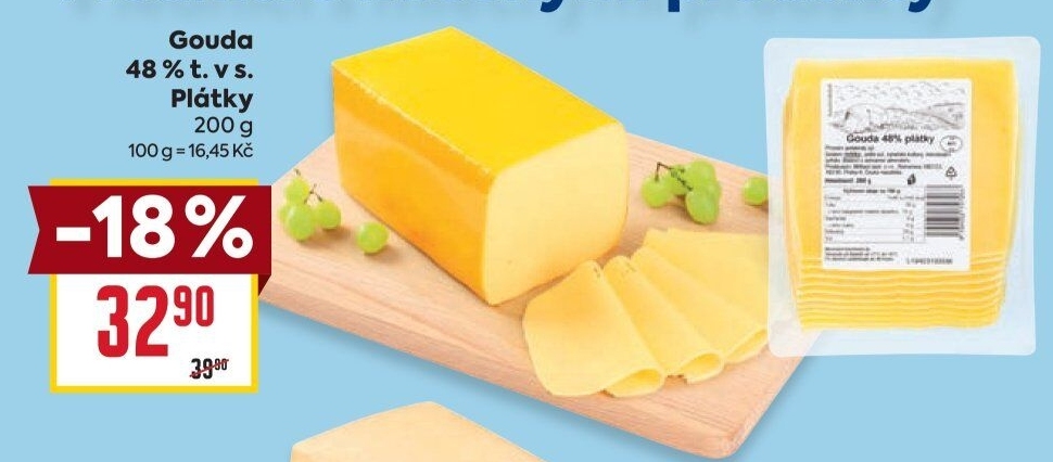 Sýr Gouda 48%