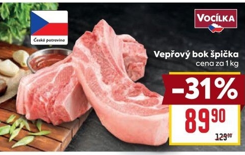 Vepřový bok špička Vocílka
