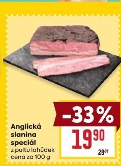 Anglická slanina speciál