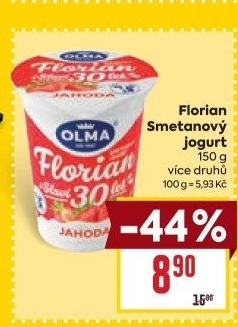 Jogurt smetanový Florian Olma