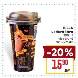 Ledová káva Billa