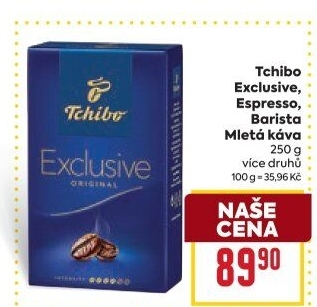 Mletá káva Tchibo Exclusive