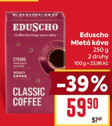 Mleté kávy Eduscho