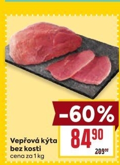 Vepřová kýta bez kosti