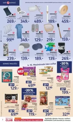 akční leták ROSSMANN drogerie 25.9.2024-8.10.2024