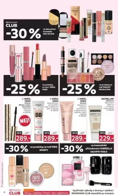 akční leták ROSSMANN drogerie 25.9.2024-8.10.2024