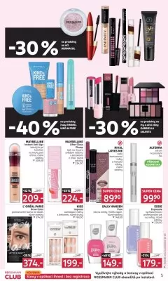 akční leták ROSSMANN drogerie 25.9.2024-8.10.2024