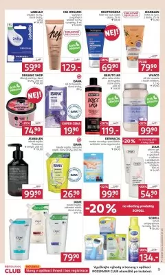 akční leták ROSSMANN drogerie 25.9.2024-8.10.2024