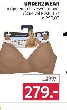 Dámská bezešvá podprsenka Under2Wear