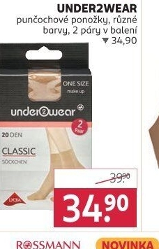 Dámské silonové ponožky Under2Wear
