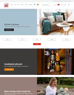 akční leták Kik textil 25.9.2024-1.10.2024