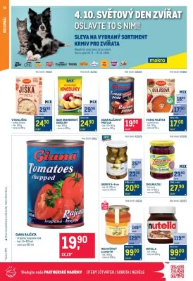 akční leták Makro 25.9.2024-8.10.2024