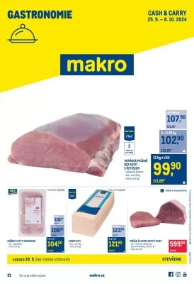 akční leták Makro 25.9.2024-8.10.2024
