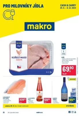 akční leták Makro 25.9.2024-8.10.2024