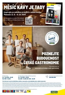 akční leták Makro 25.9.2024-8.10.2024