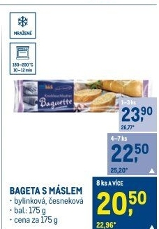 Bageta mražená Coolback
