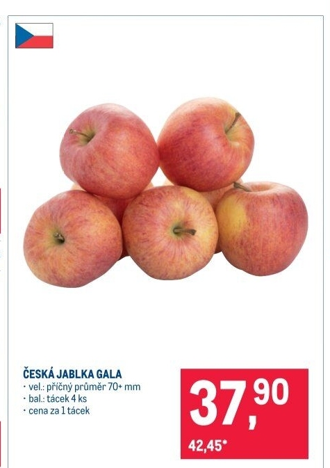 Jablka Gala