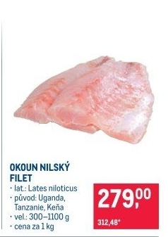 Okoun nilský filety