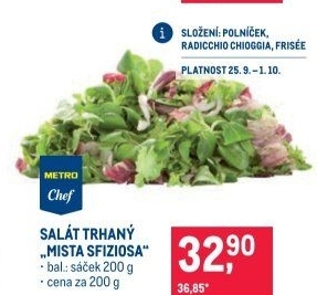 Salát Mista Sfiziosa Metro Chef