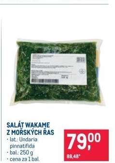 Salát Wakame řasa