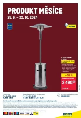 akční leták Makro 25.9.2024-8.10.2024