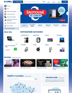 akční leták Planeo Elektro 25.9.2024-1.10.2024