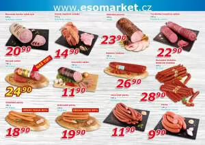 akční leták ESO MARKET 2.10.2024-13.10.2024