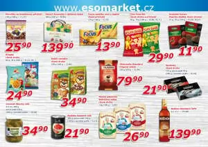 akční leták ESO MARKET 2.10.2024-13.10.2024