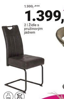 ŽIDLE S PRUŽINOVÝM JÁDREM „BETTY“