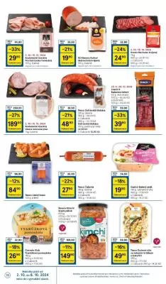 akční leták Tesco 2.10.2024-8.10.2024