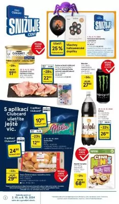 akční leták Tesco 2.10.2024-8.10.2024