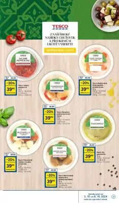 akční leták Tesco 2.10.2024-8.10.2024